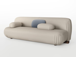 Кожаный диван