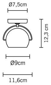 Fabbian Регулируемый потолочный светильник Beluga white sun-id-1466918 - Вид №1
