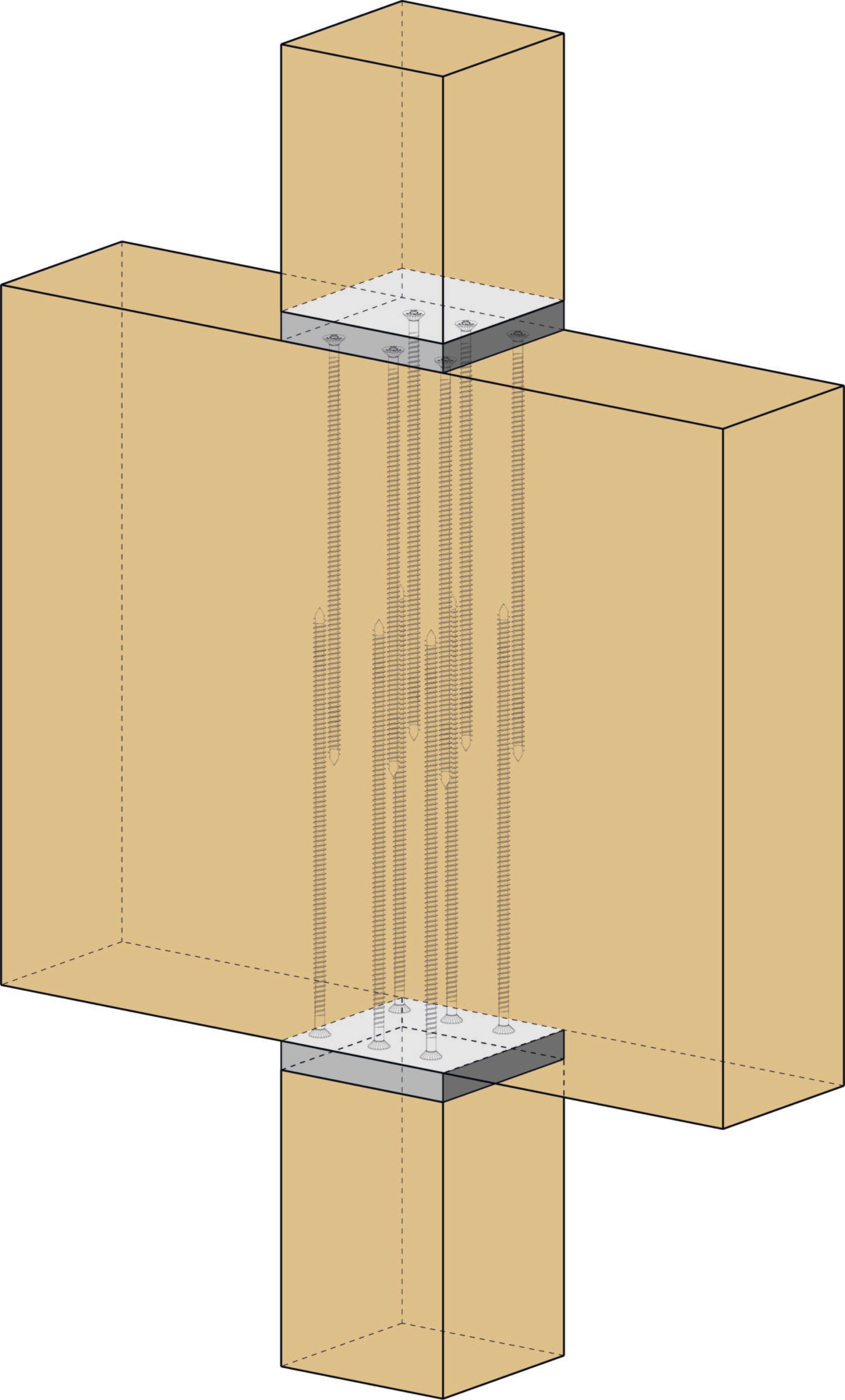 Стальной винт с полной резьбой HECO ITALIA EFG SFS WR-T ARCH-00085861 - Вид №7