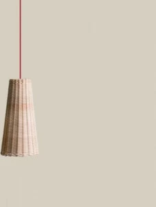 Bottega Intreccio Подвесной светильник из лозы Caratteri L007