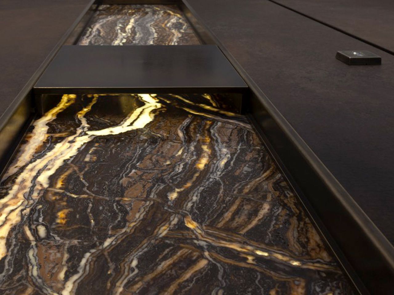 Бронированные двери с утопленной ручкой из керамики и латуни Ercole Rialto ARCH-00005914 - Вид №4