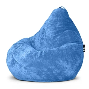 91470662 Кресло-мешок Goodpoof XXL 85x125x85 см вельвет цвет топаз STLM-1441716