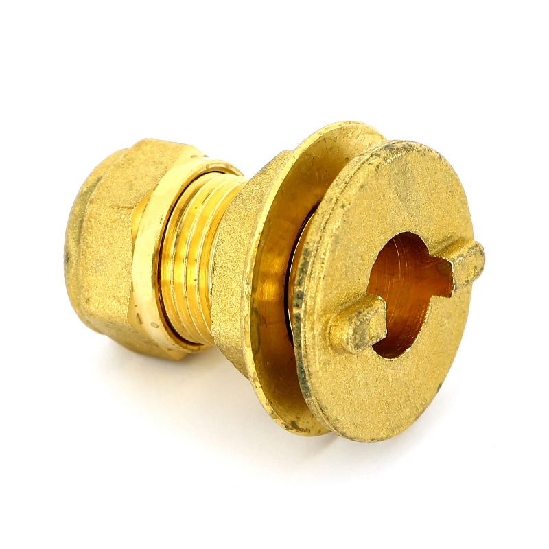 Выпуск резервуарный обжим с фланцем и контрагайкой TIEMME 15 1100117 - Вид №1