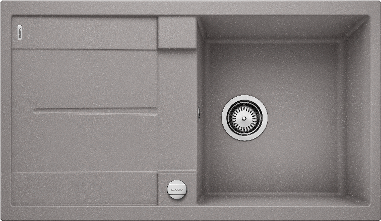 513036 Кухонная мойка Blanco Metra 5 S алюметаллик  Blanco Metra Алюметаллик - Вид №6