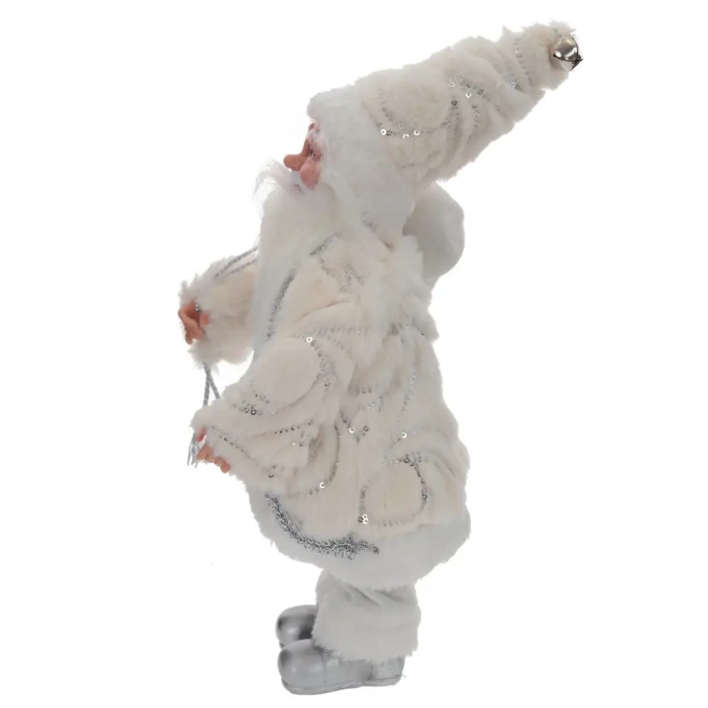 89345123 Игрушка Дед Мороз 795401 38x13x18 см цвет бело-серый STLM-1357208 Santreyd  - Вид №1