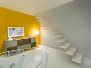 Fontanot П-образная консольная стальная лестница в комплекте