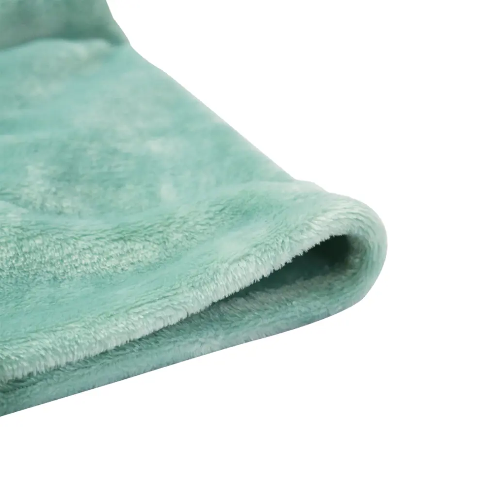 Плед фланелевый цвет зелёный 180х200 см BELEZZA STLM-2133983 - Вид №2