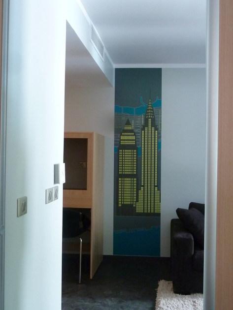 CONCEPTUWALL Однополосные обои New york city sun-id-1516384 - Вид №3