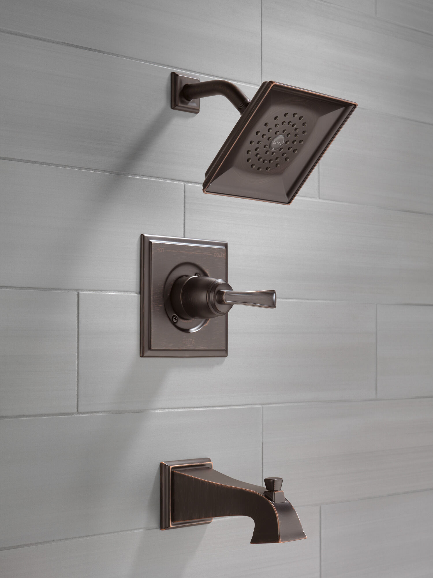 144718-RB Для ванны и душа Monitor® серии 14 Delta Faucet Lakewood Венецианская бронза - Вид №3