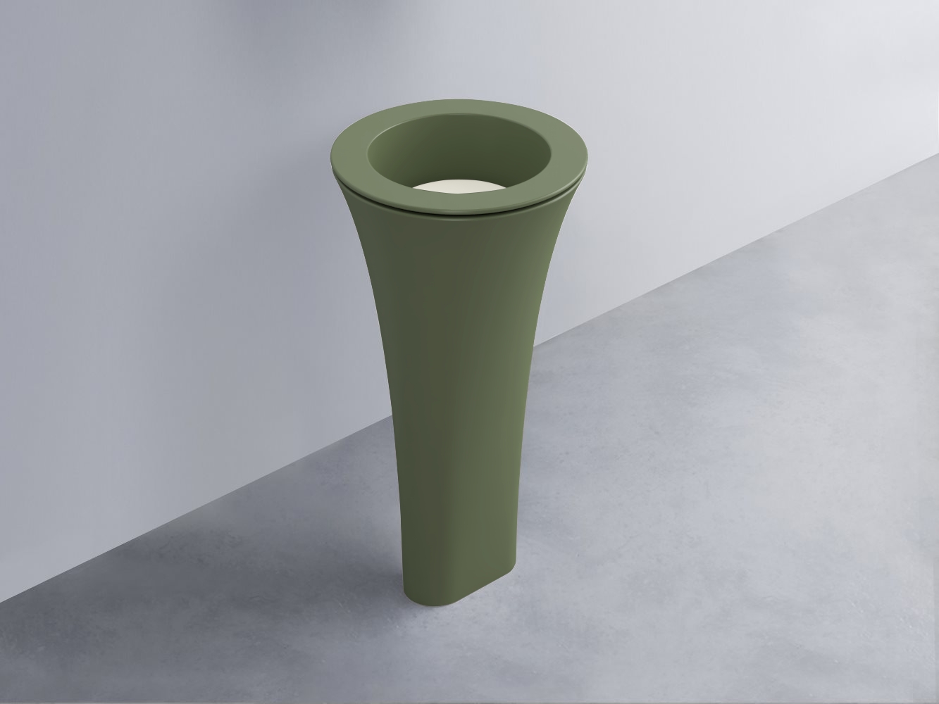 AMLA45-AG+AMPILT-TL+AMCOLT-AG Раковина Amedeo Tondo отдельностоящая cielo Enjoy + Amedeo Ceramica Cielo