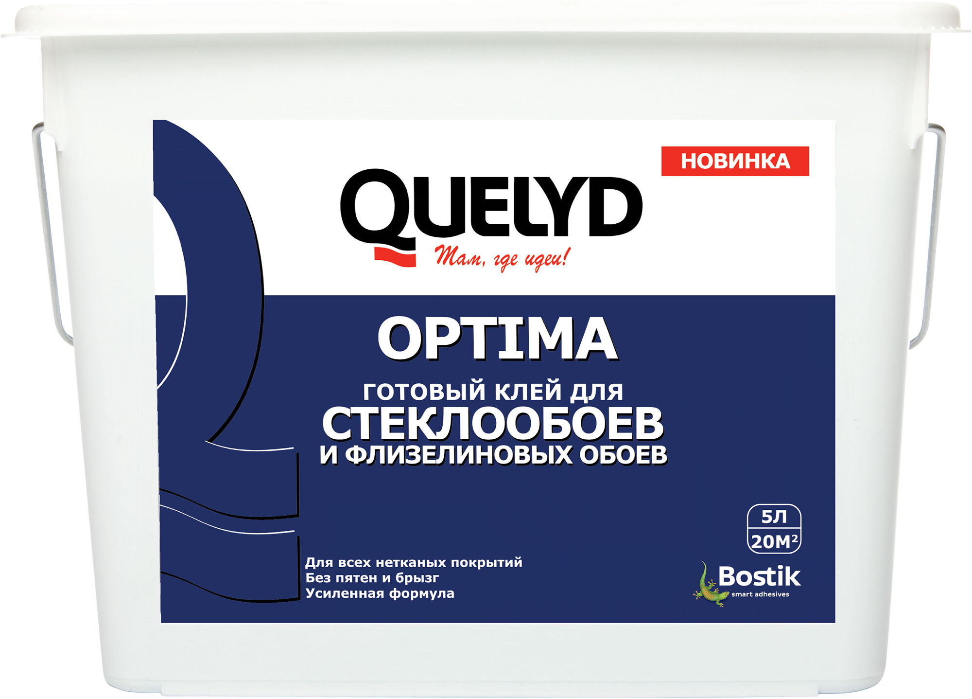 82678130 Клей для стеклообоев Optima 20 м² STLM-0033875 QUELYD