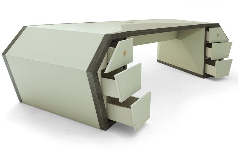 Tonino Lamborghini Casa Письменный стол из овчины с ящиками Long beach sun-id-1503461 - Вид №2