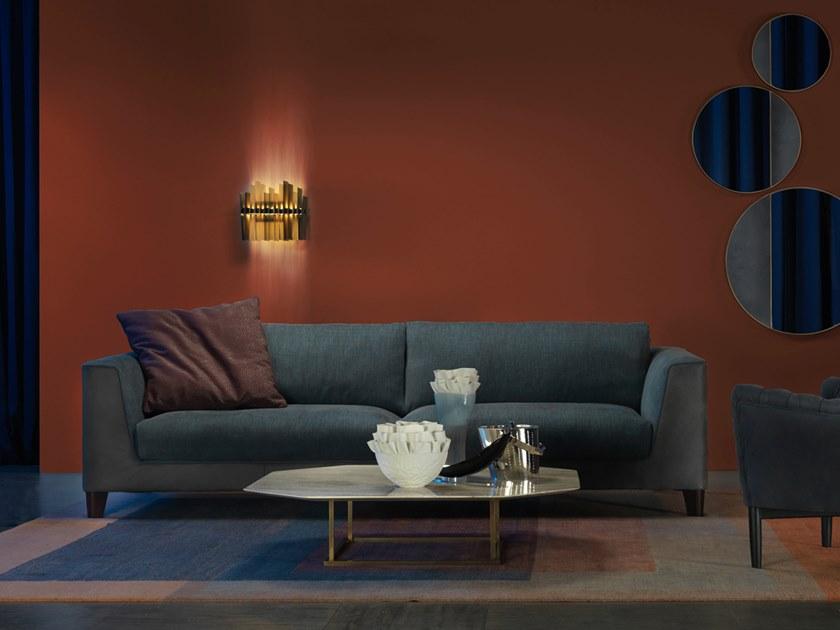 Borzalino Модульный диван из кожи и ткани sun-id-1423639 - Вид №4