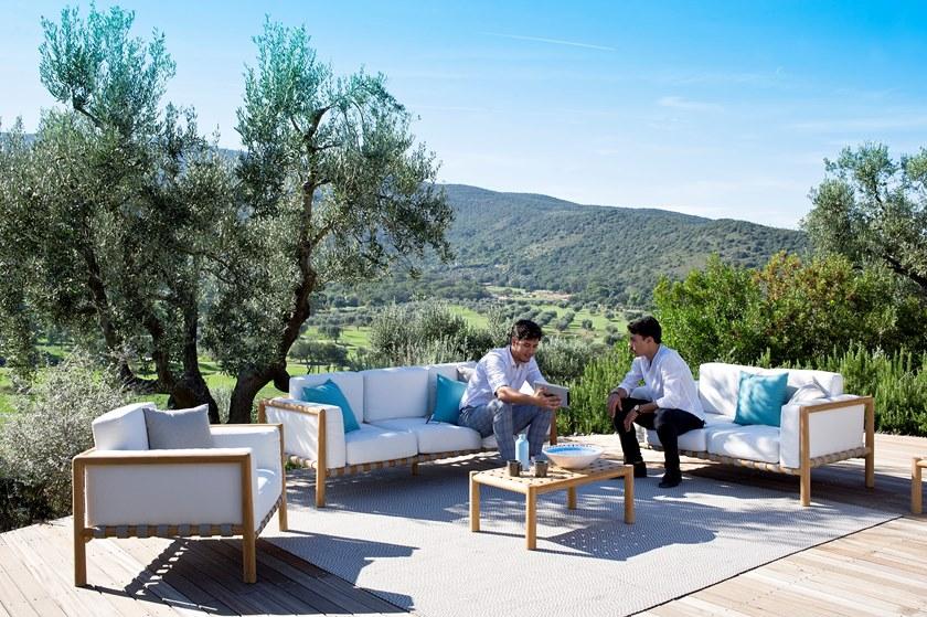 Unopiù Садовое кресло из тика и акрила Pevero Pevpol - Вид №4