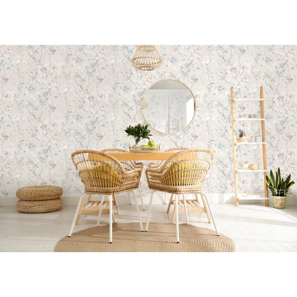 Обои флизелиновые Ateliero Garden бежевые 1.06x10 м At283242 STLM-2057773 - Вид №2