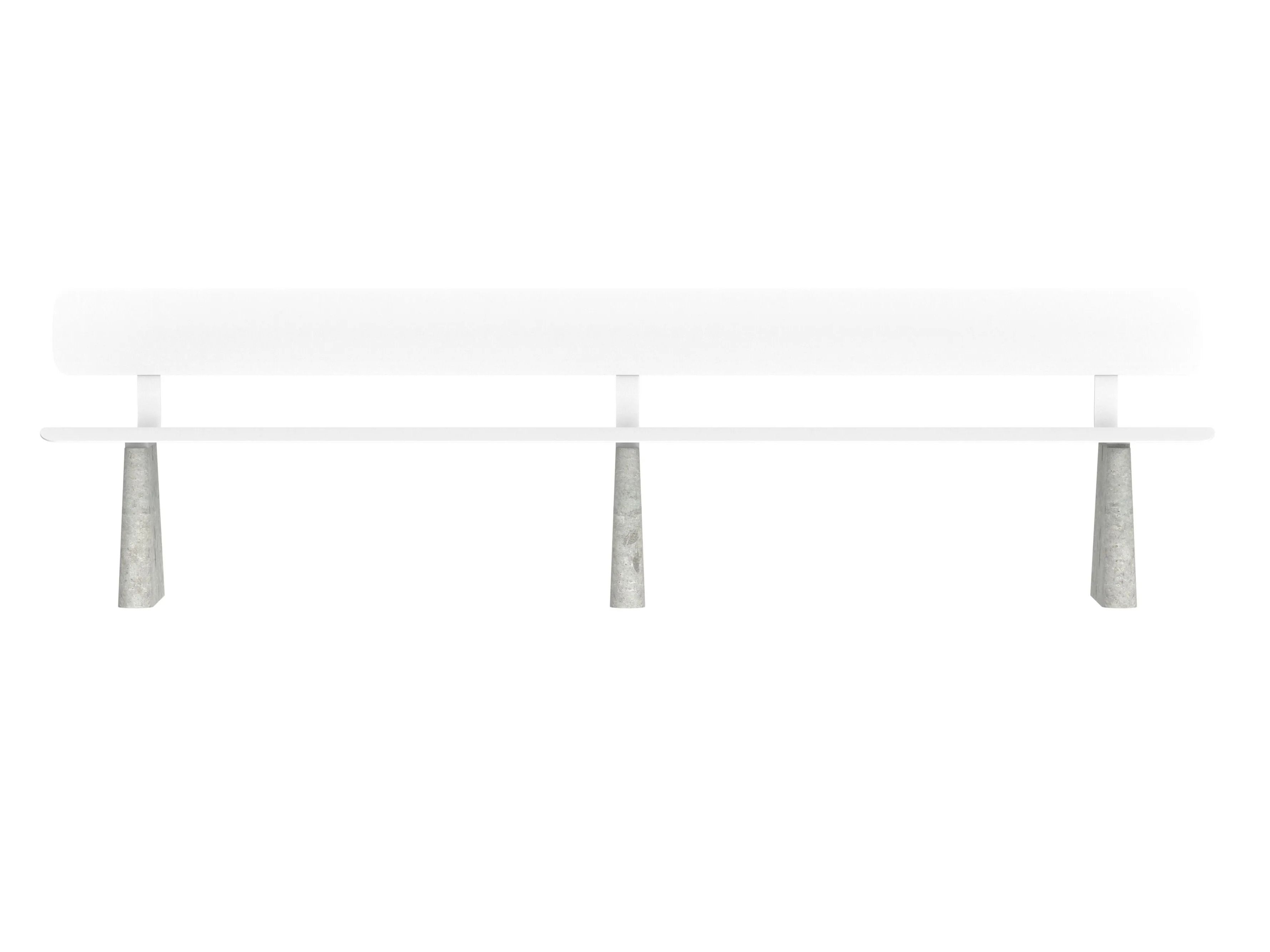 Стальная скамья с порошковым покрытием со спинкой FUNCTIONALS BEN ARCH-00041367 - Вид №134