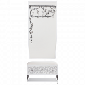 15010,14079 Настенная прихожая Терра Серебро BOGACHO