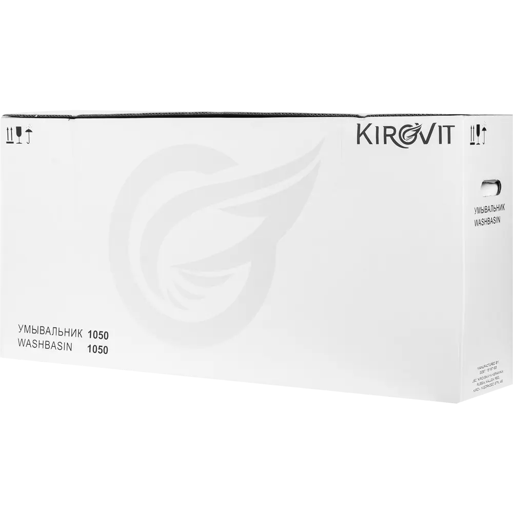 KIROVIT Стиль - керамическая раковина с расширенными панелями 17071489 Сталь STLM-0007447 - Вид №5