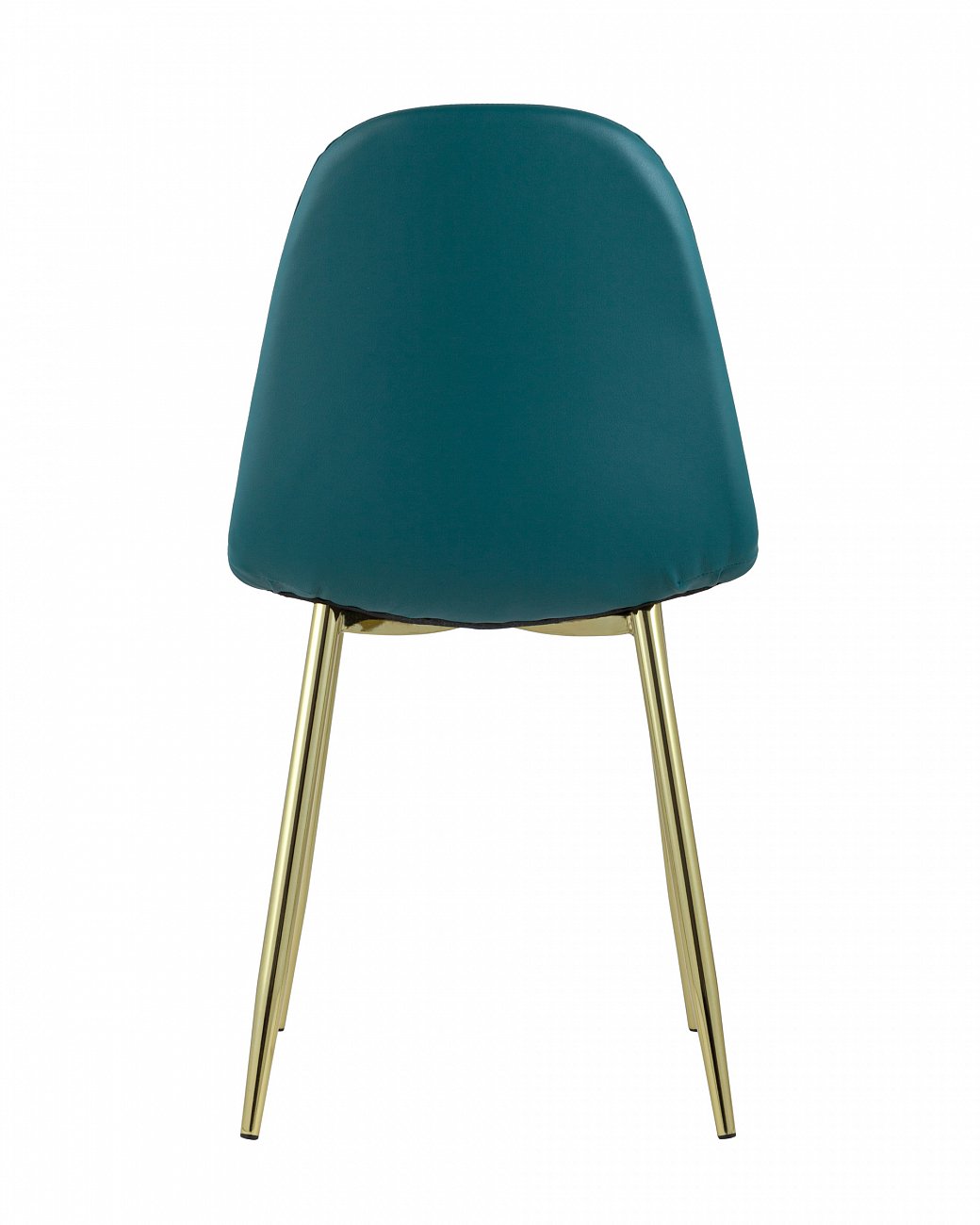 Стул со спинкой темно-зеленый с золотыми ножками "Валенсия" STOOL GROUP ДИЗАЙНЕРСКИЕ, ИНТЕРЬЕРНЫЕ 00-3881779 Зеленый  - Вид №2