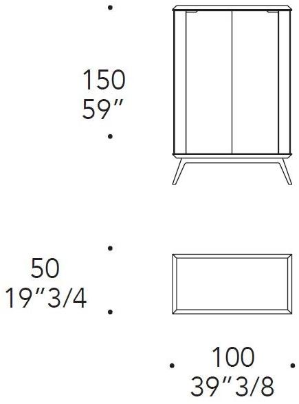 Reflex Витрина со встроенным освещением London sun-id-1504080 - Вид №4