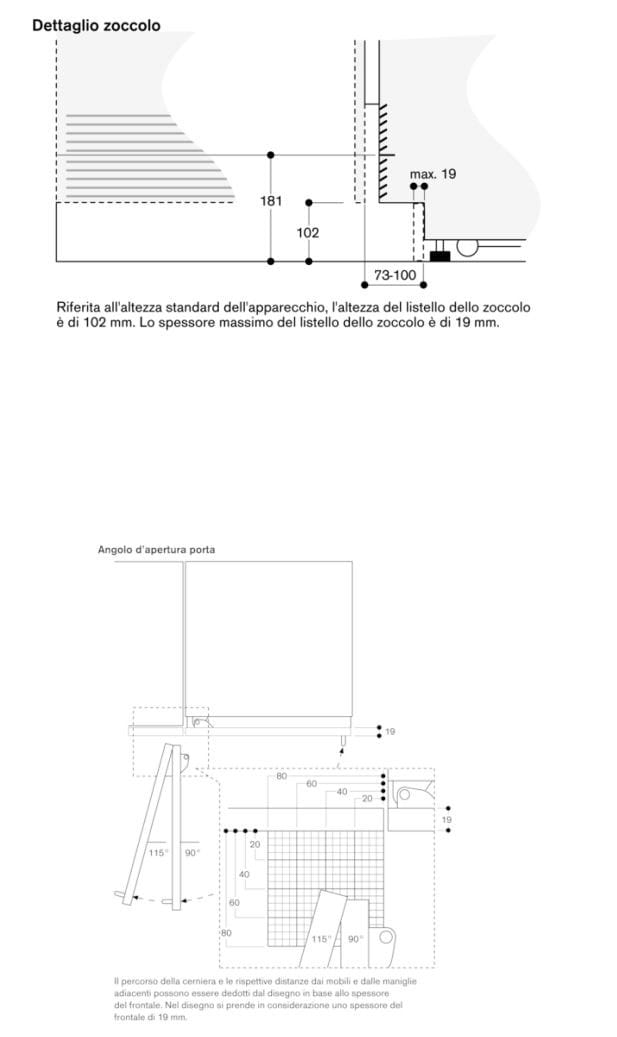 Однодверный встроенный холодильник GAGGENAU серия 400 ARCH-00031832 - Вид №8