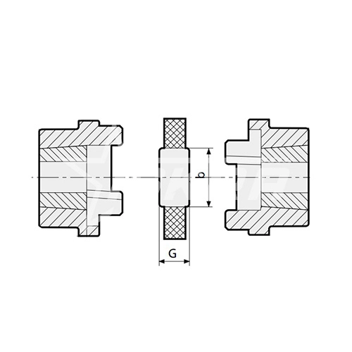 IS3752 Упругий элемент HRCN130 ISKRA  - Вид №2