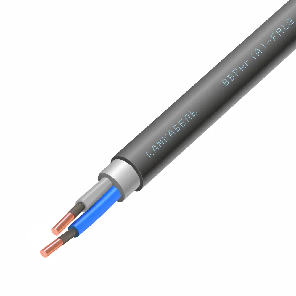 Кабель Камкабель ВВГнг(А)-FRLS 2x1.5 на отрез ГОСТ STLM-2084767