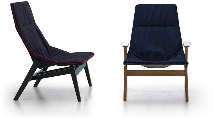 Viccarbe Мягкое кресло из дерева с высокой спинкой Ace Acam | acam_tx Acam ~ acam_tx - Вид №2