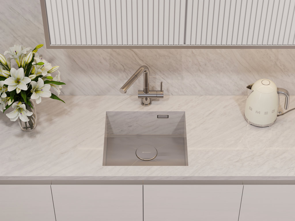 Кухонная мойка Kasen 48-26 INT IN OMOIKIRI 4997056 - Вид №3