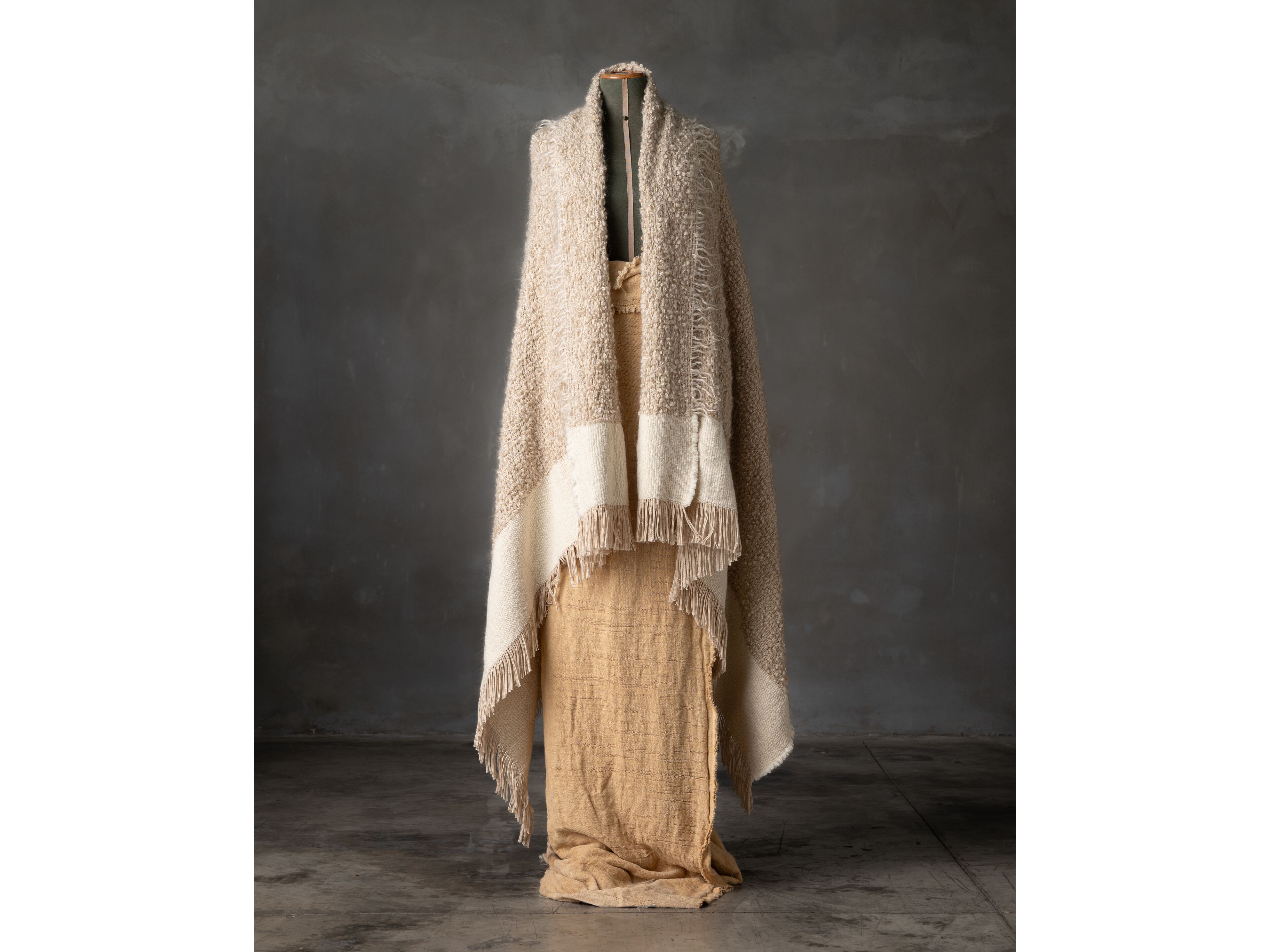 Плед из мохера и хлопка The House of Lyria NUTRICE/NP ARCH-00088539 - Вид №1