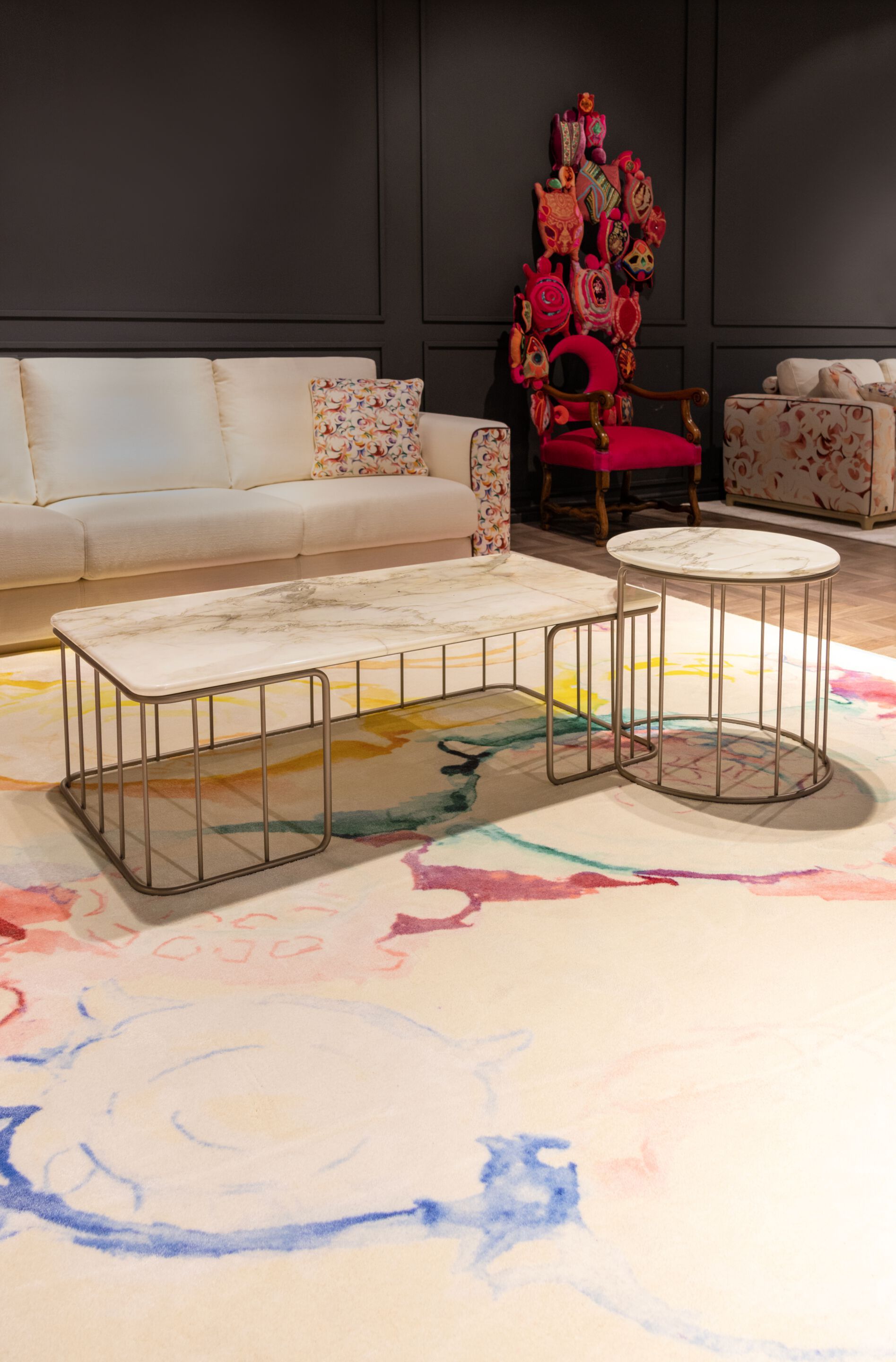 Прямоугольный мраморный журнальный столик Formitalia Чарльстон ARCH-00081896 - Вид №6