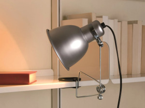 Алюминиевый прожектор с зажимом