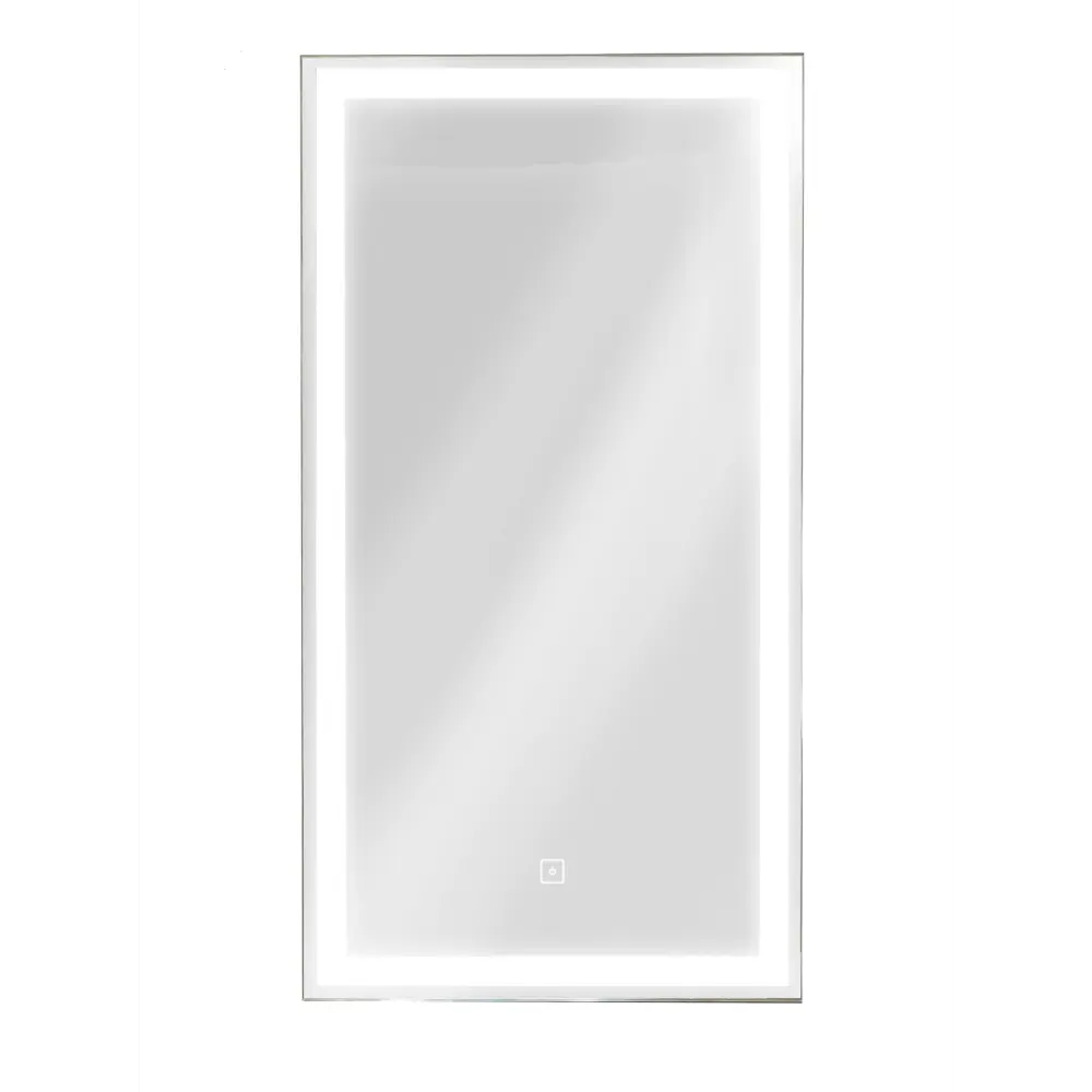 Шкаф зеркальный подвесной Montero Black LED с подсветкой 35x65 см цвет черный 89180063 STLM-2157365 Santreyd