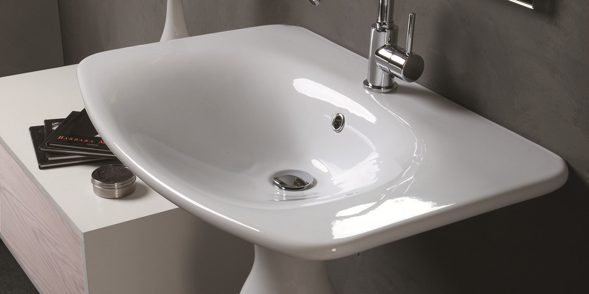 75FO Накладная раковина на столешницу  овальная Olympia Ceramica  - Вид №2