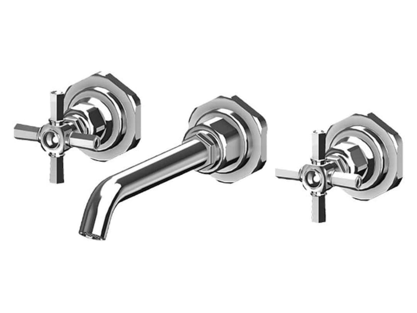 Настенный смеситель для раковины с отдельными розетками GATTONI TRD ARCH-00122987