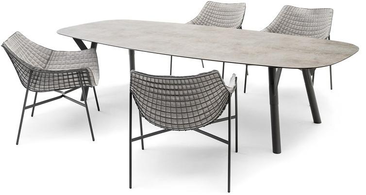 Varaschin Эллиптический садовый стол Ellisse 240t - Вид №3