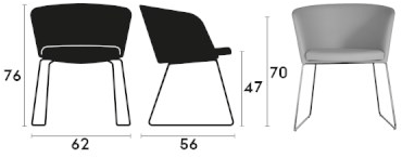 Capdell Кресло-санки с подлокотниками sun-id-1385990 - Вид №1