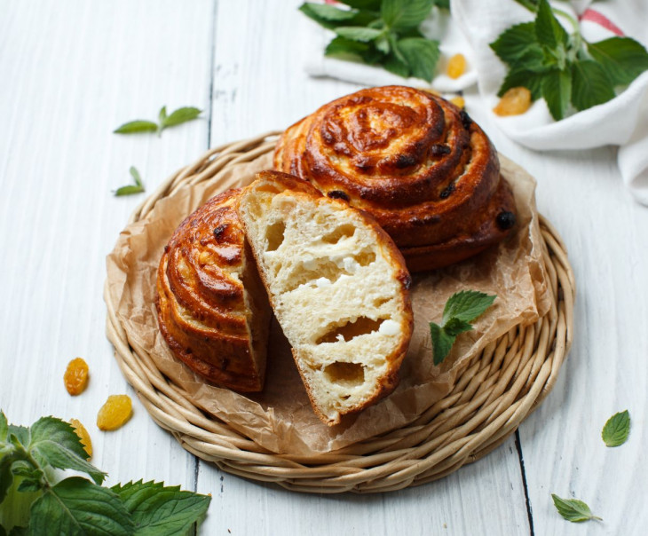 6994 Улитка с изюмом и творогом Вкусляндия  - Вид №1