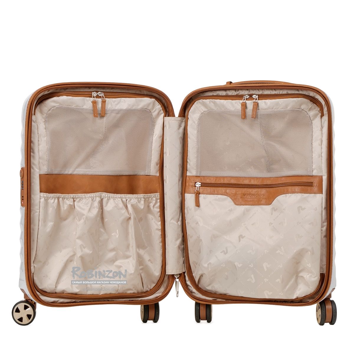 5213-0460 Чемодан 5213 Uno Zip Deluxe Trolley Cabina XS Roncato Uno Deluxe  - Вид №10