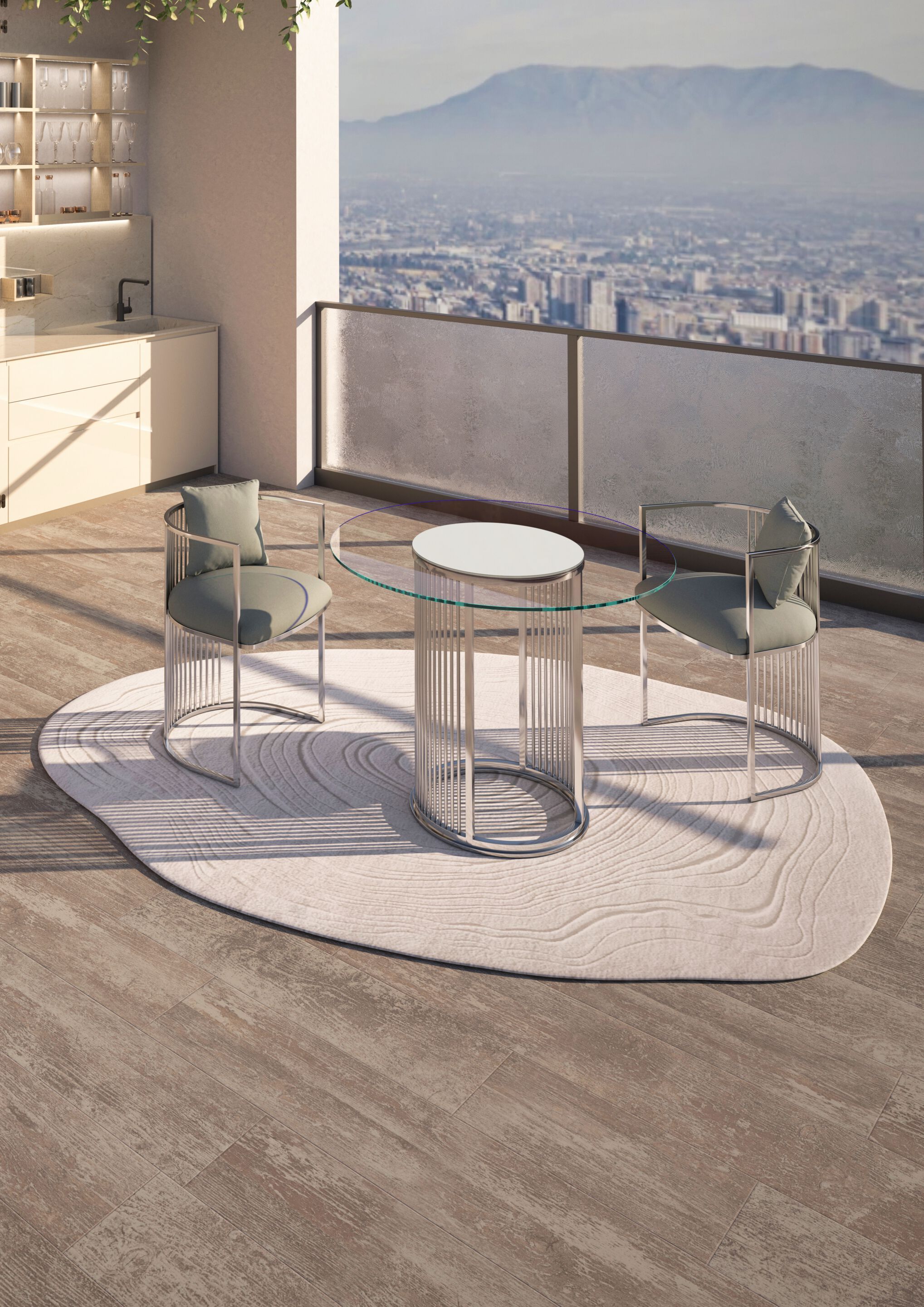 Садовый стул со встроенной подушкой Galbiati Outdoor Alpemare Collection ARCH-00099195 - Вид №2