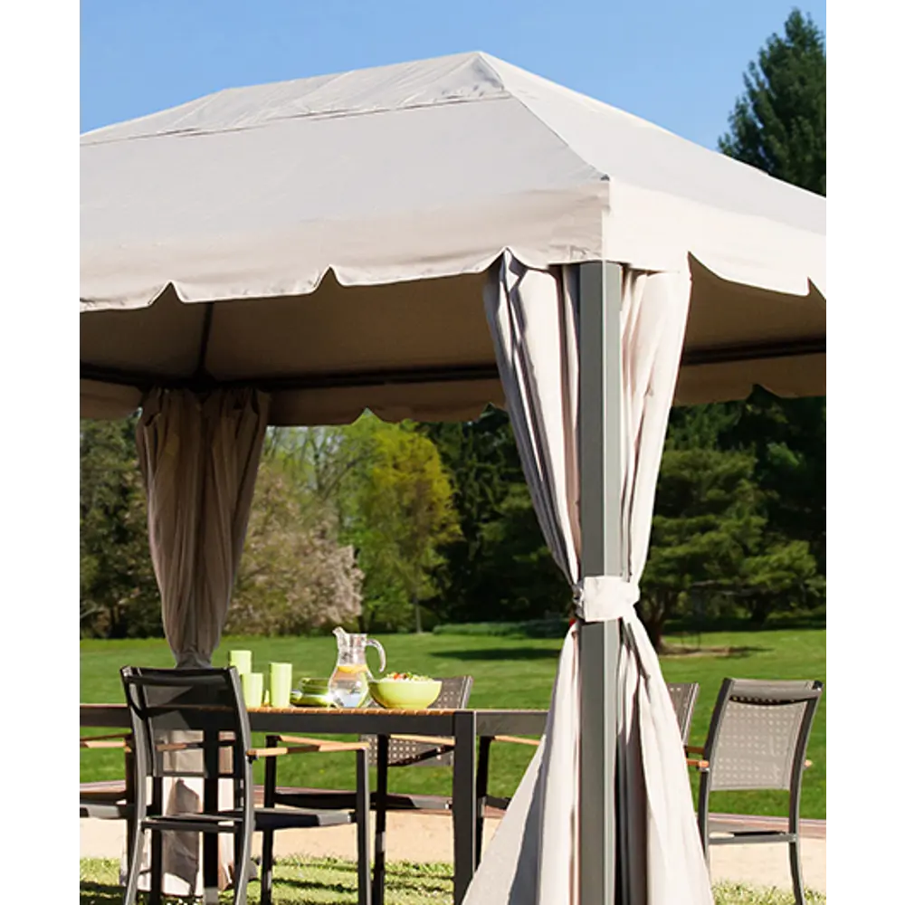 Штора для тента BEGINIA 300x300 см белый STLM-2079441 - Вид №9