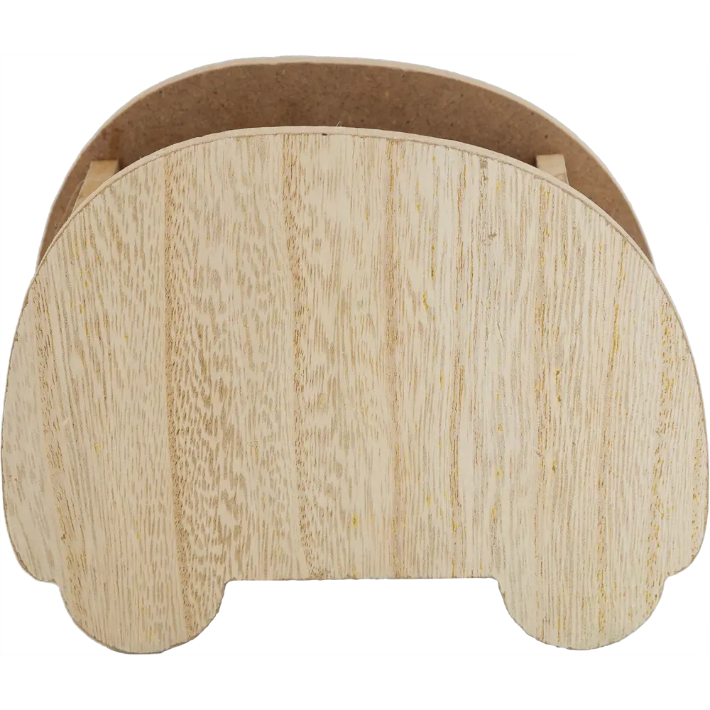 Кашпо для кактусов и суккулентов Village People 15x10x8 см v0.5 л дерево бежевый/зелёный 82116263 STLM-2127129  - Вид №1