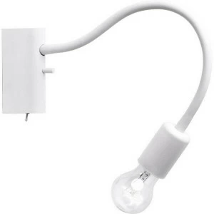 Спот настенный белый металлический Nowodvorski Flex 9774 NOWODVORSKI FLEX WHITE 00-3925219 Белый