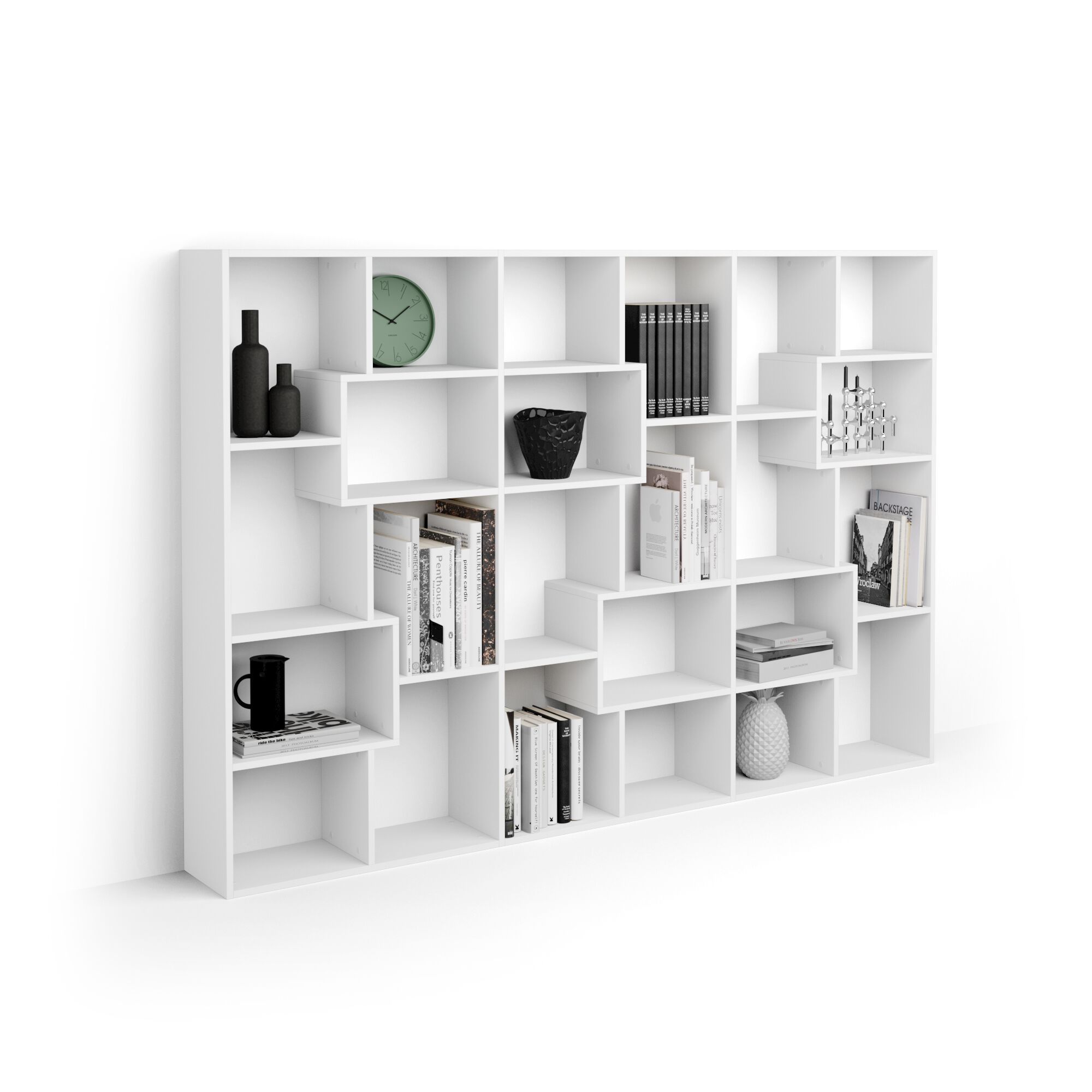 Отдельно стоящий книжный шкаф в облагороженном виде Mobili Fiver IACOPO ARCH-00124117 - Вид №10