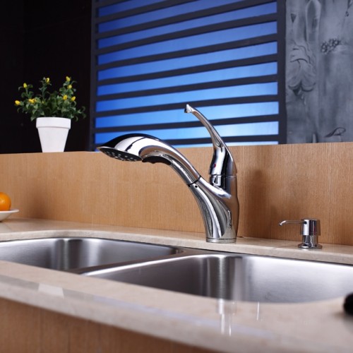 KBU22-KPF2210ORB-KSD30ORB Накладная раковина на столешницу  прямоугольная Krausru  - Вид №14