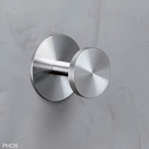 HA1-R55S40-B Крючок для полотенец, ø12 мм, длина 4,3 см, с розеткой PHOS