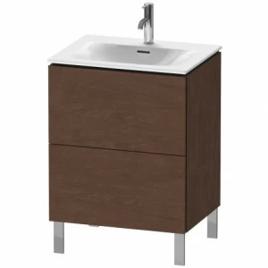 LC659501313 Тумбочка напольная L-Cube #LC6595 620 x 481 мм Американский орех, натуральный шпон