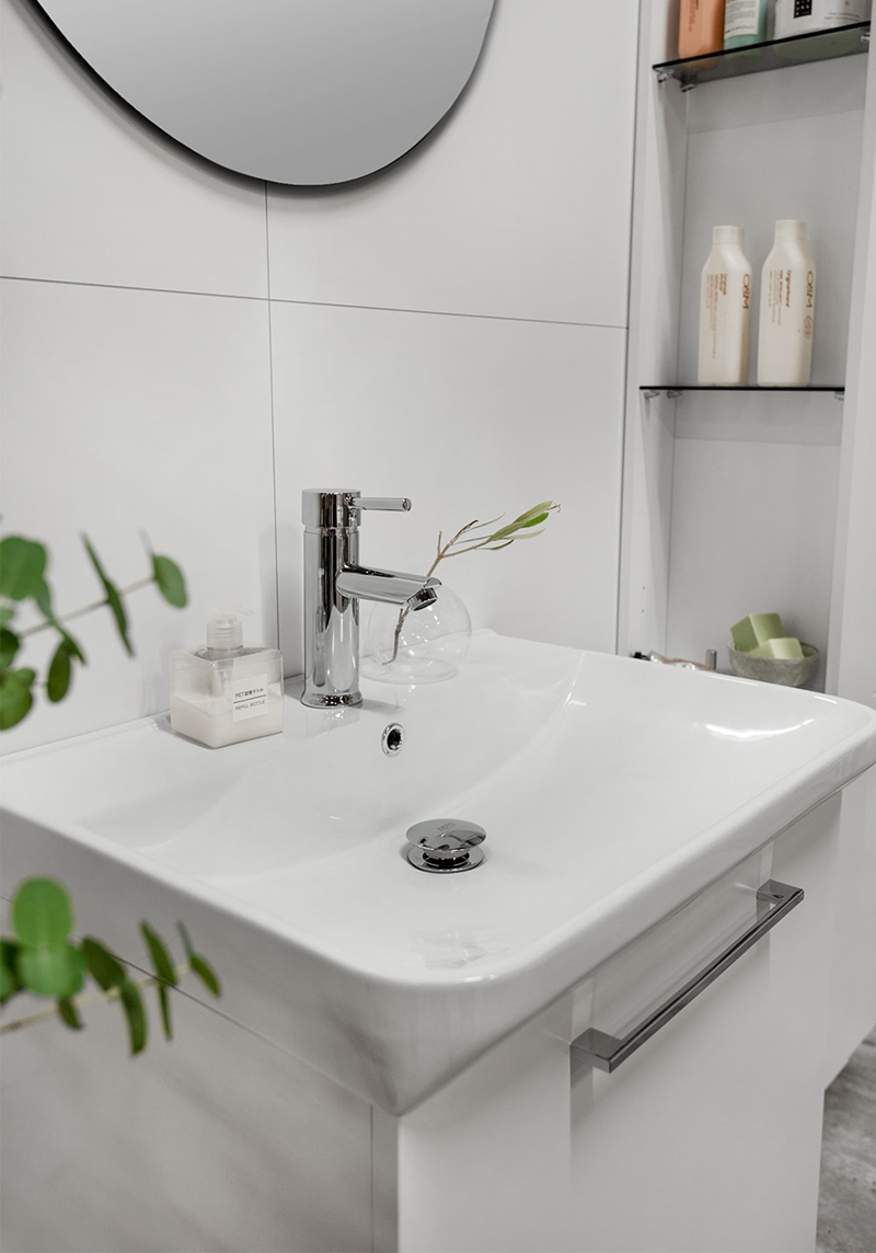 1127 Ручка Multi Chrome C-C 128Mm Noro  Хром  - Вид №2