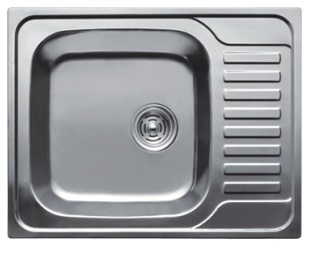 HBD4858 Кухонная мойка , сталь микродекор Haiba  - Вид №1