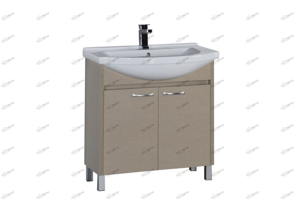Тумба под раковину Aquanet Донна 80 светлый дуб sun-id-270527